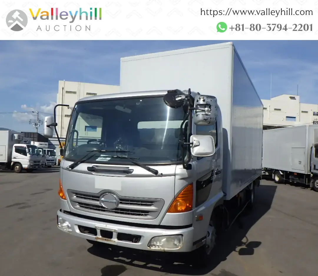  Japanese used truck - 2007 Hino Ranger at Valleyhill Auction .