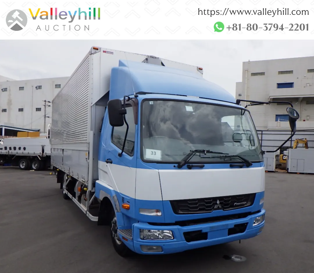  Japanese used truck - 2015 Mitsubishi Fighter available for domestic buyers and international export.